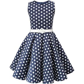 BlackButterfly Kids 'Audrey' Vintage 50's Girls Dress