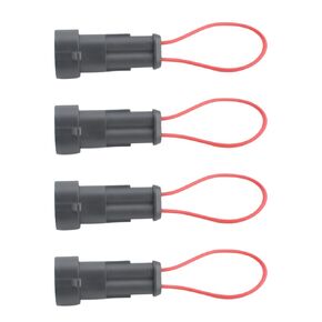 4PCS Plug Connector Seat Switch Safety Bypass Fit for Kioti/Bobcat Tractor