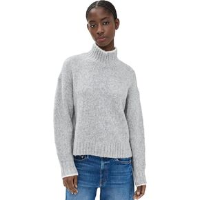 Madewell Women's Fluffy Wool Balham Hi Low Turtle