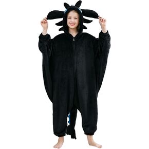 CuteOn Unisex Onesie Kids Animal Pajamas for Boys Girls Halloween Christmas Costume Cosplay Sleepwear