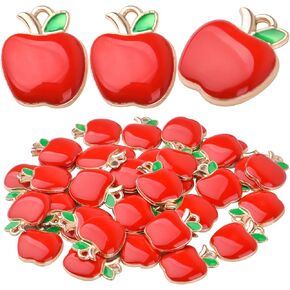 BronaGrand 20pcs Resin Orange Fruit Charms Pendant Food Fruit Pendants for Earrings Bracelets Necklace DIY Jewelry Making Accessories
