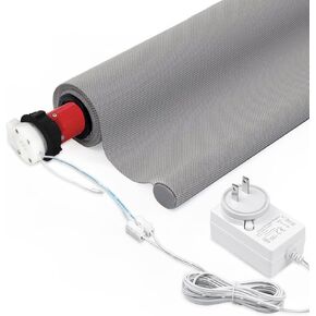 DC12V EY2512 Shade Motor Electric Blind Motor Remote Control Wired Compatible with 38mm Shade Tube DIY Electric Roller Blinds/Shades