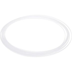 PATIKIL 6mm x 137 Yards Boning for Sewing, 1.6mm Thick Polyester Low-Density Boning for Handmade Dolls Hats Handbags Wedding Dresses, Transparent