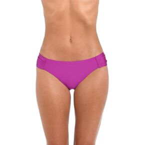 Sunshine 79 Women's Side Shirred Hipster Bikini Swimsuit