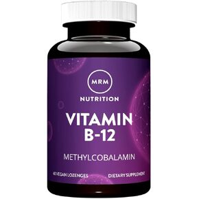 MRM - Vitamin B-12 (sublingual tabs - Methylcobalamin) with Folic Acid 60 tabs