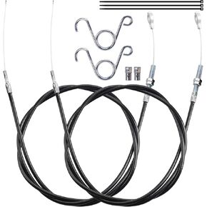 71 inch Throttle Cable, Go Kart Throttle Cable for Predator 212 196cc 196CC Engine GX200 GX160 8252-1390 Manco American ASW Kandi Sportworks Brake Return Throttle Springs Go Kart Accessories Parts