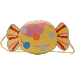 Gogobear Little Girls Candy Shaped Purse PU Leather Waterproof Hard-wearing Mini Crossbody Bag
