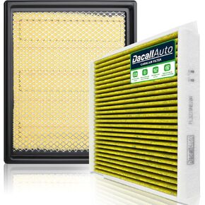 Engine & Cabin Air Filter Set for Ford F-150(2015-2024), for Lincoln Navigator (2018-2024), for Ford Lobo(2016-2022), for Ford Expedition(2018-2024), Replace FL3Z19N619A CA10262 FP79
