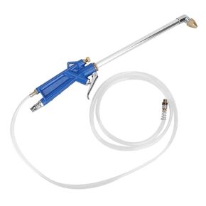Air Blow Gun, 40cm Pneumatic Engine Cleaning Gun Bending Lengthened Air Blower Gun Cleaning Tool with 1.2m Hose