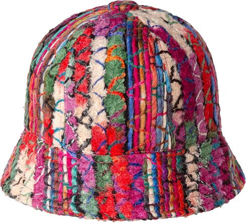 Kangol Wooly Squiggle Casual - Pink/XL Bucket Hat in Saudi Arabia