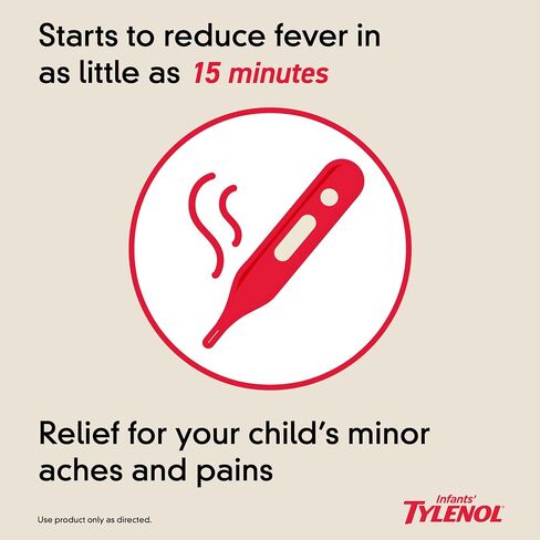 Tylenol Infants Acetaminophen Liquid Medicine, Grape, 1 fl. oz in Saudi Arabia