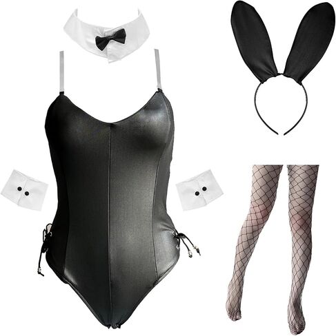 mzenuop Bunny Costume Anime Cosplay Women Halloween Costumes For Women Set With Stockings in Saudi Arabia