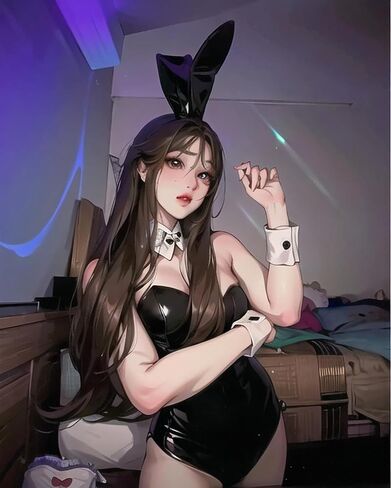 mzenuop Bunny Costume Anime Cosplay Women Halloween Costumes For Women Set With Stockings in Saudi Arabia
