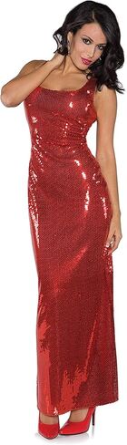 Women's Sexy Sequin Costume Long Dress in Saudi Arabia
