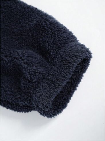 SOLY HUX Men's Fall Winter Fuzzy Bear Ear Hoodies Hooded Fleece Pullover Sweatshirt with Pocket in Saudi Arabia