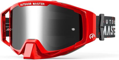 OutdoorMaster Mustang Dirt Bike Goggles, OTG Motorcycle Goggles, Motocross Goggles ATV Goggles for Men, Women, Adult, Youth in Kuwait