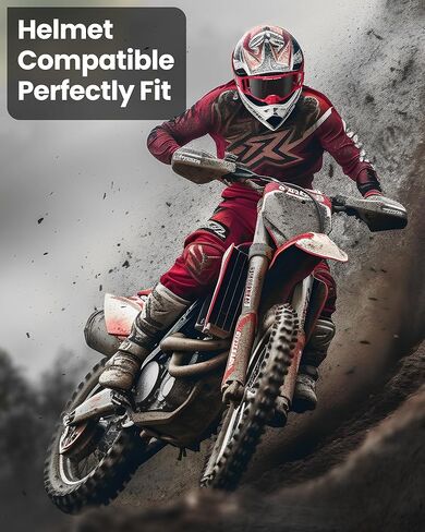 OutdoorMaster Mustang Dirt Bike Goggles, OTG Motorcycle Goggles, Motocross Goggles ATV Goggles for Men, Women, Adult, Youth in Kuwait