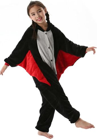 CuteOn Unisex Onesie Kids Animal Pajamas for Boys Girls Halloween Christmas Costume Cosplay Sleepwear in Kuwait