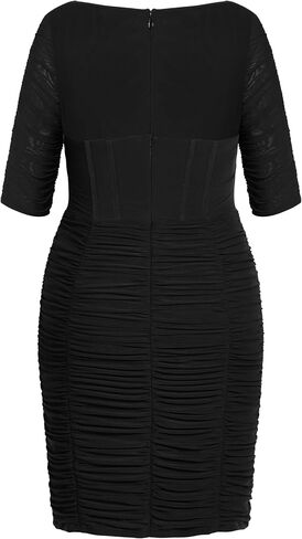 City Chic Women's Plus Size Dress Bustier E/S in Saudi Arabia