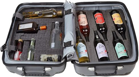 Petite - Customizable Insert for the Petite Suitcase (8-bottle suitcase) in Saudi Arabia