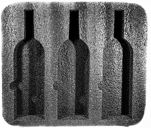 Petite - Customizable Insert for the Petite Suitcase (8-bottle suitcase) in Saudi Arabia