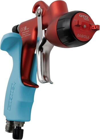 قبضة مسدس رش الطلاء المريحة GripFx® لـ Sagola 3300 GTO 4600 (اليد اليمنى، أسود) in Saudi Arabia