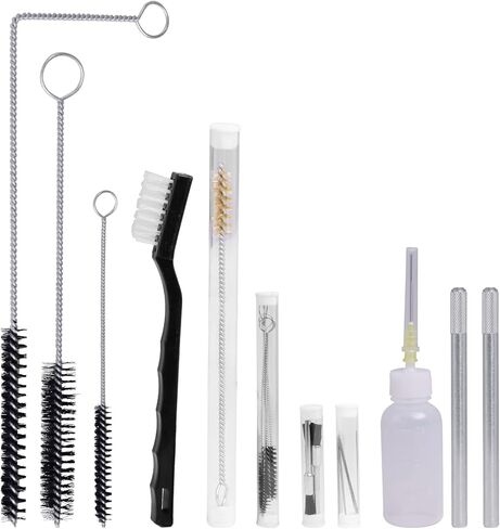 22pcs HVLP Paint Sprayer Cleaning Kit Pro Clean Tool with Storage Case for Spray Gun Air Tool Airbrush in Saudi Arabia
