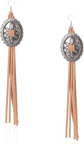 Rustic Couture's Western Turquoise Earrings for Women Statement Western Country Jewelry in Saudi Arabia