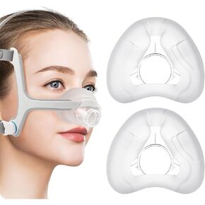 AirFit N20 Replacement Mask Cushion Medium - 2 Packs Optimized Comfort & Secure Seal Nasal Cushions Compatible with Original Frame, Masks Accessories Replacement Supplies(M)