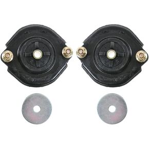 TRQ Rear Upper Strut Mount Set Compatible with 1995-1998 Toyota Paseo Tercel