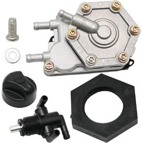 UOIENRT 5432559 7052161 3085275 Fuel Pump and Fuel Tank Valve Petcock 3 Way Replacement for Polaris ATV Sportsman 335/400/ 500/600/ 700, Trail Boss 325/330, Magnum 325/330/ 500