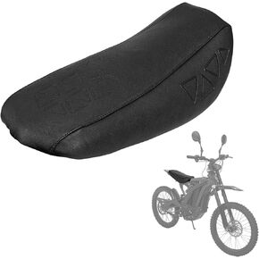 KEMIMOTO Dirt Bike Seat Cover Motorcycle Seat Cover Protector Seat Cushion Pad Compatible with Surron Sur Ron Light Bee Segway X160 X260,Black