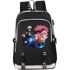 Gojo Satoru Backpack Anime Backpack Book Bag Daypack (Style A)