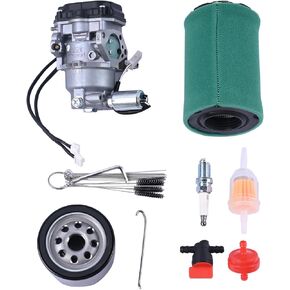 طقم كاربوريتر جزازة 651P06495 متوافق مع محرك CUB CADET XT1 LT42 AX90HU AX90HUA AX90HUB AX90HUC 547cc