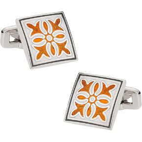 Cuff-Daddy Explosion in Orange & Gray with Presentation Box