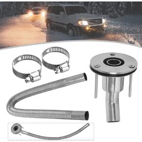 طقم عادم من الفولاذ المقاوم للصدأ 316 من خلال الهيكل، أنبوب عادم من خلال الهيكل 24 مم + أنبوب عادم 24 بوصة سخان هواء لوقوف السيارات 1 بوصة/25 مم تركيب داخلي أنبوب خرطوم 24 مم (مستقيم) in Kuwait