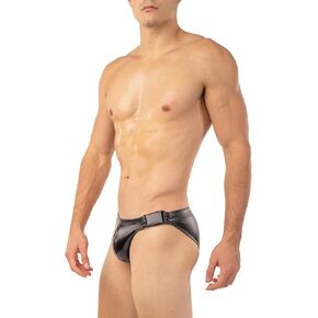Gary Majdell Sport Men’s Bikini Swimsuit with Side Buckle - Available in Shiny Tricot, Liquid Metallic, and Prints