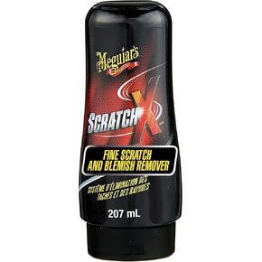 Meguiar’s ScratchX - Paint Scratch Remover - Permanently Removes Swirls and Scratches while Boosting Gloss and Shine - Removes Defects by Hand or DA Polisher with Hazing or Scratching, 7 Oz Liquid