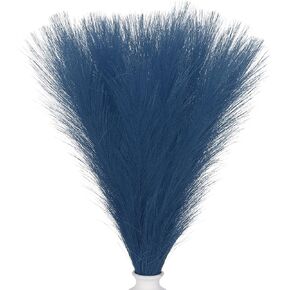 PATIKIL 17.7in Pampas Grass Decor, 30pcs Artificial Pampas Grass Bulk Fluffy Faux Pampas Grass Small Dried, Orange