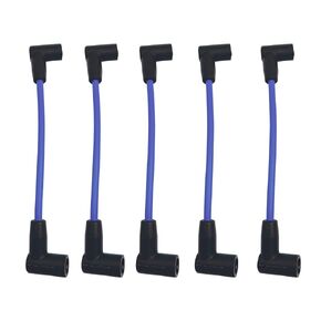 5PCS Spark Plug Wire Leads Performance Premium Compatible with OMC Johnson Evinrude Spark Plug Wire Leads Sierra 18-8816-1 ZF478V