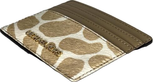 Michael Kors Jet Set Travel Large Card Holder (Camel Haircalf) in Saudi Arabia