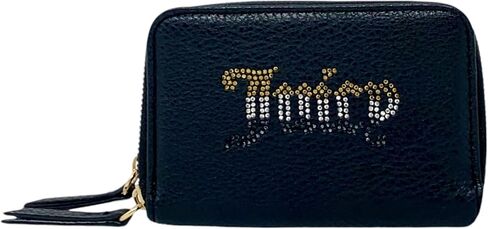 محفظة نسائية متوسطة الحجم بسحاب مزدوج من Juicy Couture (وردي فلاش) in Saudi Arabia