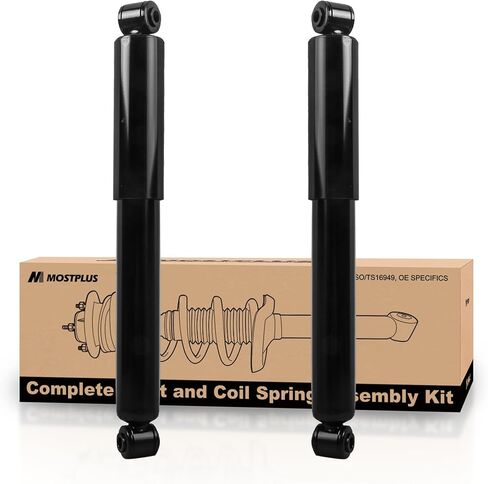 MOSTPLUS Rear Shocks Struts Compatible for 1984-2007 Chrysler Town & Country Voyager Dodge Grand Caravan Plymouth Grand Voyager 37123 344080 in Kuwait
