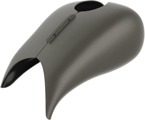 Advanblack Vivid Black Stretched Tank Covers, Gallon Fuel Shrouds Fit for Harley Touring, 2008-2023 Street Glide & Road Glide & Road King in Kuwait