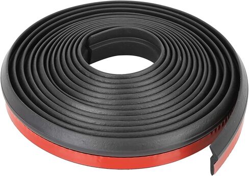 X AUTOHAUX 4m x 23mm Universal Car Z Shape Rubber Weather Waterproof Strip Seal Edge Protector in Saudi Arabia
