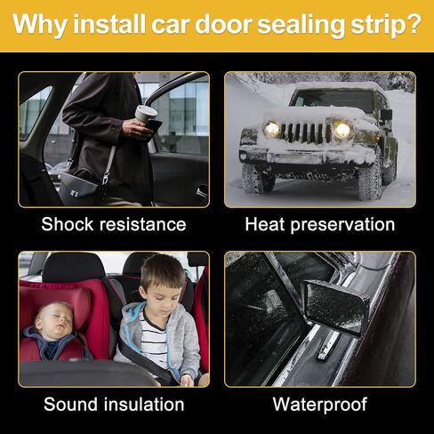 X AUTOHAUX 4m x 23mm Universal Car Z Shape Rubber Weather Waterproof Strip Seal Edge Protector in Saudi Arabia