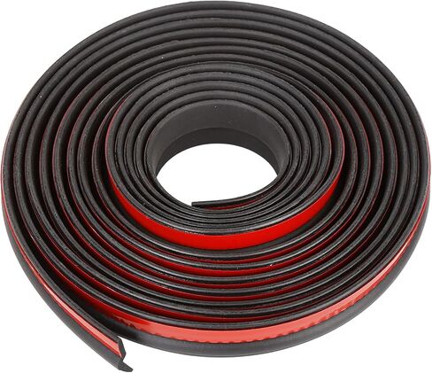 X AUTOHAUX 4m x 23mm Universal Car Z Shape Rubber Weather Waterproof Strip Seal Edge Protector in Saudi Arabia