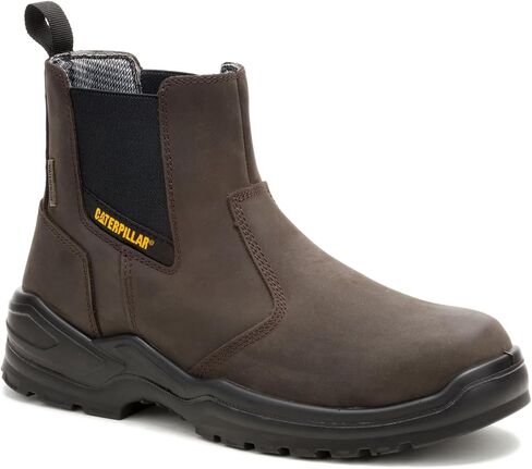 CAT Men's Striver Chelsea Steel Toe Waterproof Industrial Boot in Saudi Arabia