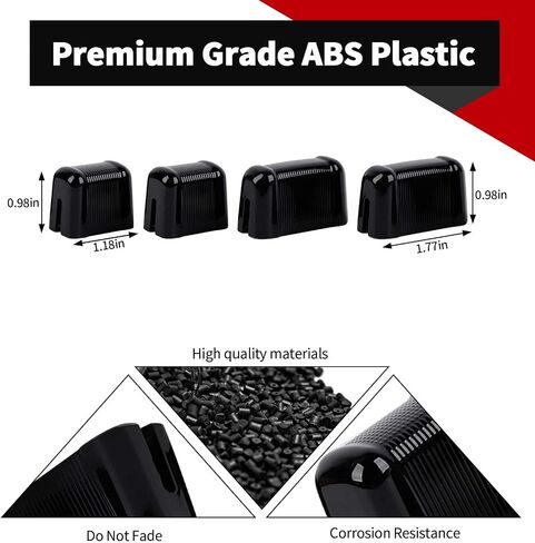 Voodonala for Ford F150 2021 2022 2023 Dash Air Vent Control Cover Compatible with Ford F150 2021 + (ABS,Black) in Saudi Arabia