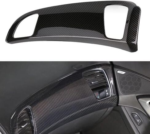 غطاء ديكور لوحة القيادة من ألياف الكربون PACEWALKER مناسب لسيارة شيفروليه كورفيت C7 2014-2019 in Kuwait